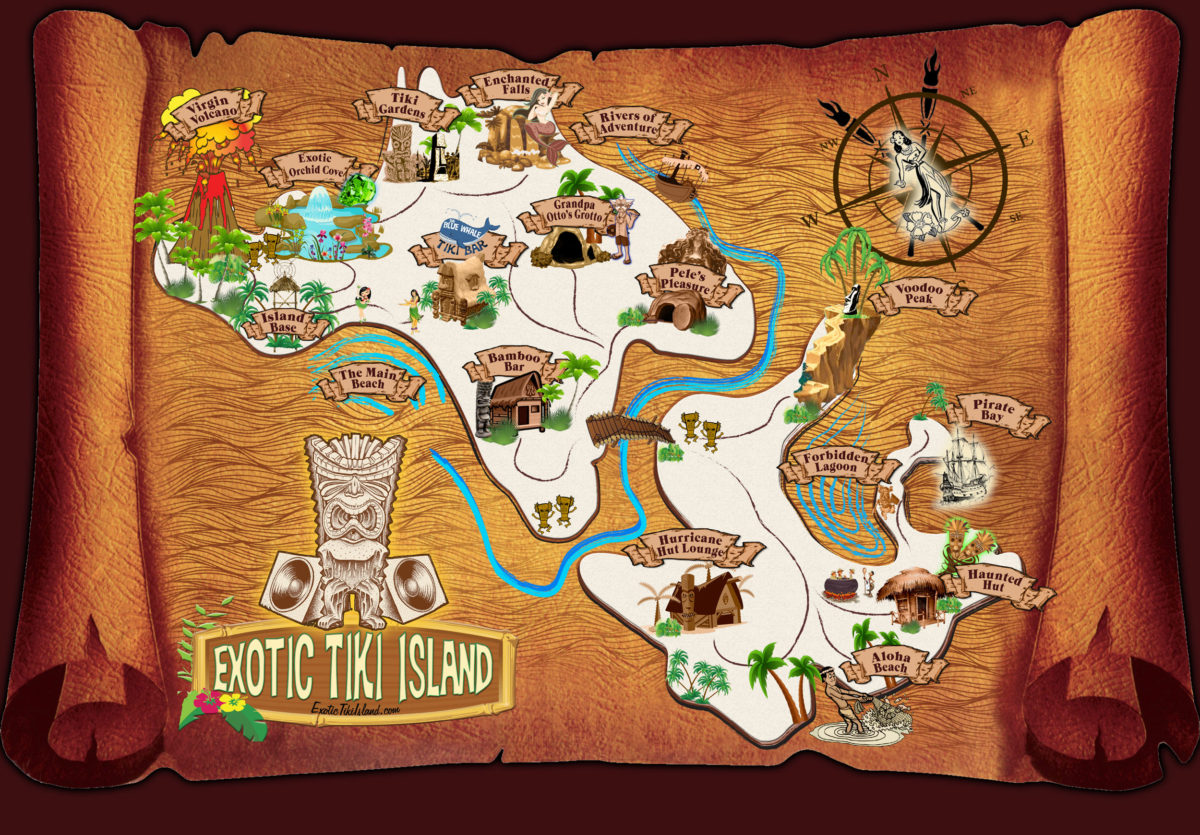 The Exotic Tiki Island Podcast & ETI RADIO Vintage Hawaiian, Exotica