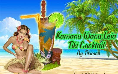Kamana Wana Leia Tiki Cocktail By Tikimon