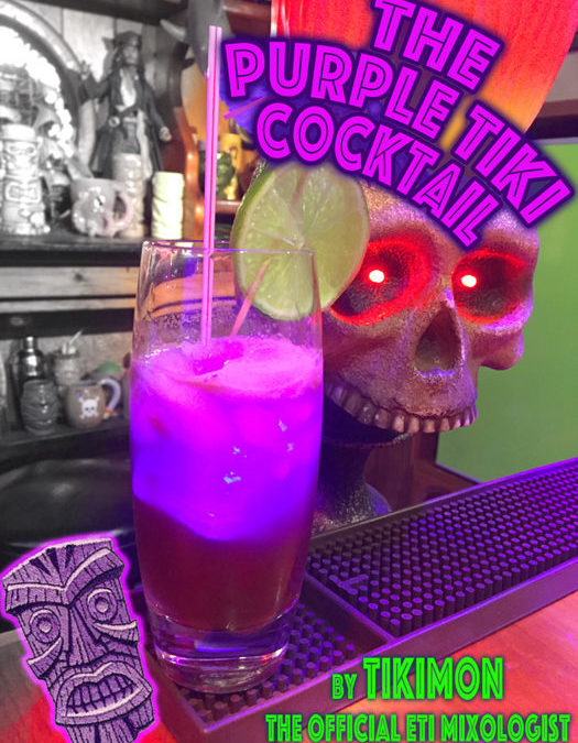 The Purple Tiki Cocktail by Tikimon