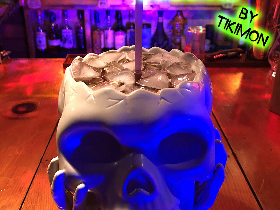 Tiki Skullduggery Cocktail by “Tikimon”