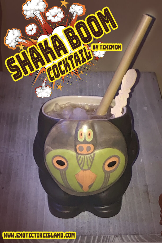 Shaka Boom Cocktail by Tikimon