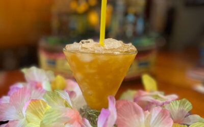 Yellow Ginger Lei Cocktail By Tikimon