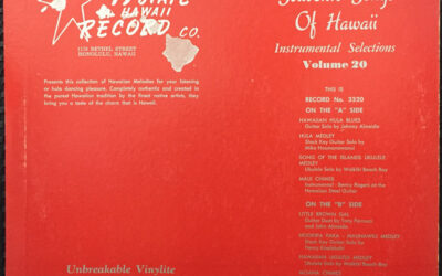 49th State Hawaii Record Co. – Souvenir Songs Of Hawaii: Volume 20