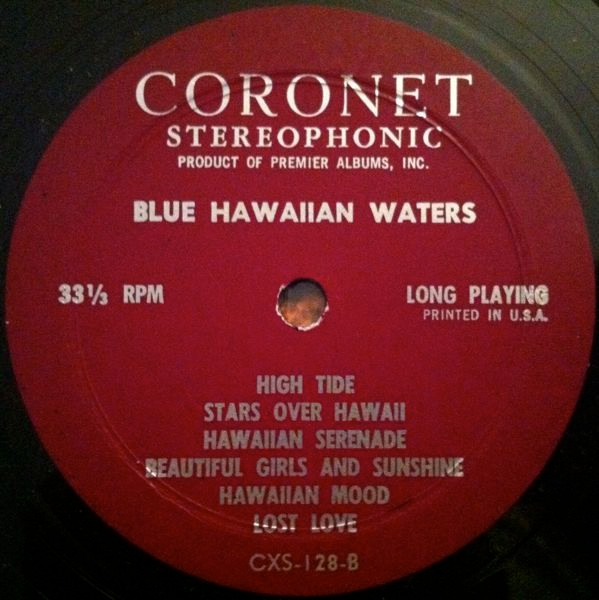 Harry Kaapuni And His Royal Polynesians – Blue Hawaiian Waters Harry Kaapuni And His Royal Polynesians – Blue Hawaiian Waters
