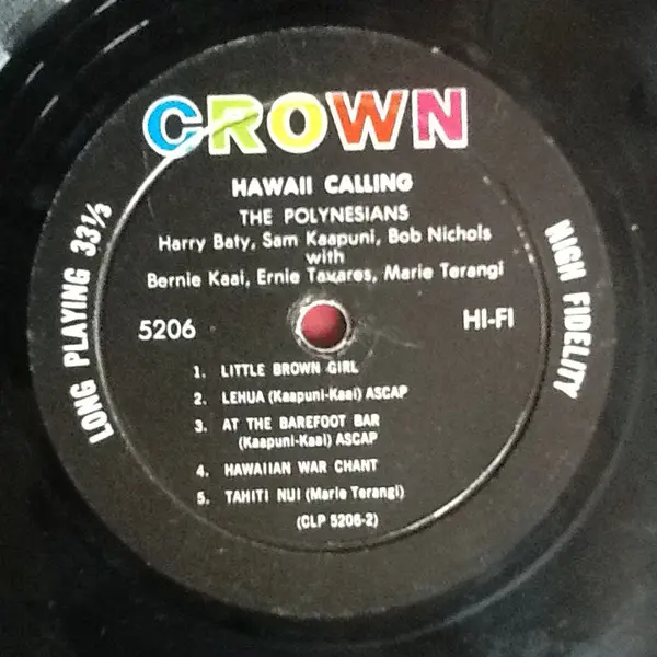 The Polynesians – Hawaii Calling - Exotic Tiki Island