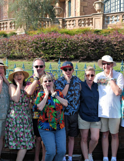 Left to Right: Tikimon, Tonybeme, Evelyn (Mrs. Tonybeme), Liseth (Mrs. Expermint626), Covid22, Cat-Tiki, Brian (Mr. Cat-Tiki), Malibu-baby, Tiki-Shawn