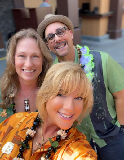 From Front to Back: Malibu-baby, Cat-Tiki & Tiki Brian