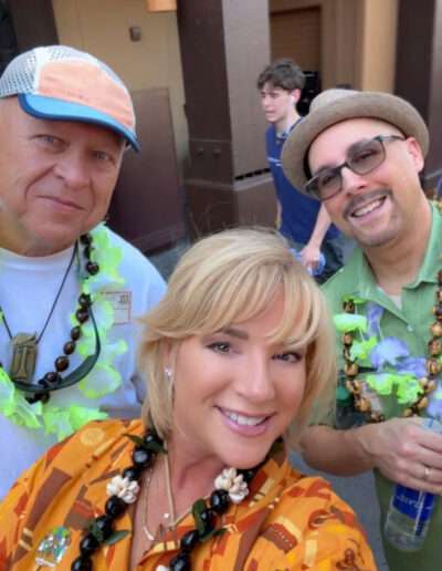 Tikimon (Left), Malibu-baby (Middle), Tiki Brian (Right)