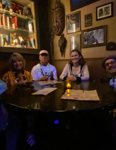 From Left to Right: DocQuiri, Malibu-baby, Tikimon, Evelyn & Tiki Brian