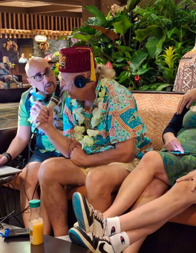 From Left to Right: Tiki Brian, Tikimon, Cat-Tiki & Covid22
