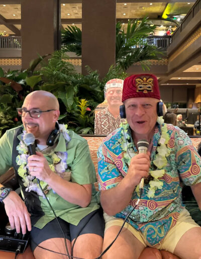 Tiki Brian (Left), Tikimon (Middle), Cat-Tiki (Right)