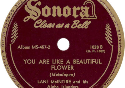 Lani McIntire And His Aloha Islanders – Aloha Hawaii