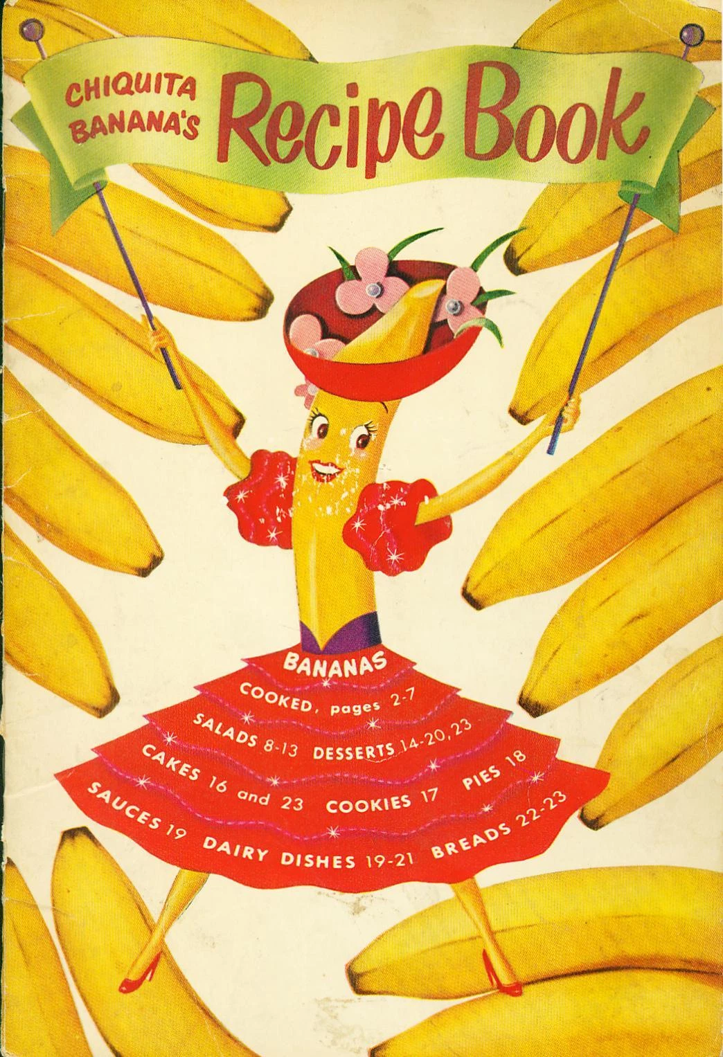 Chiquita Banana's recipe book 1950
