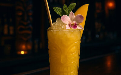 Mango Monsoon Bloom Mocktail