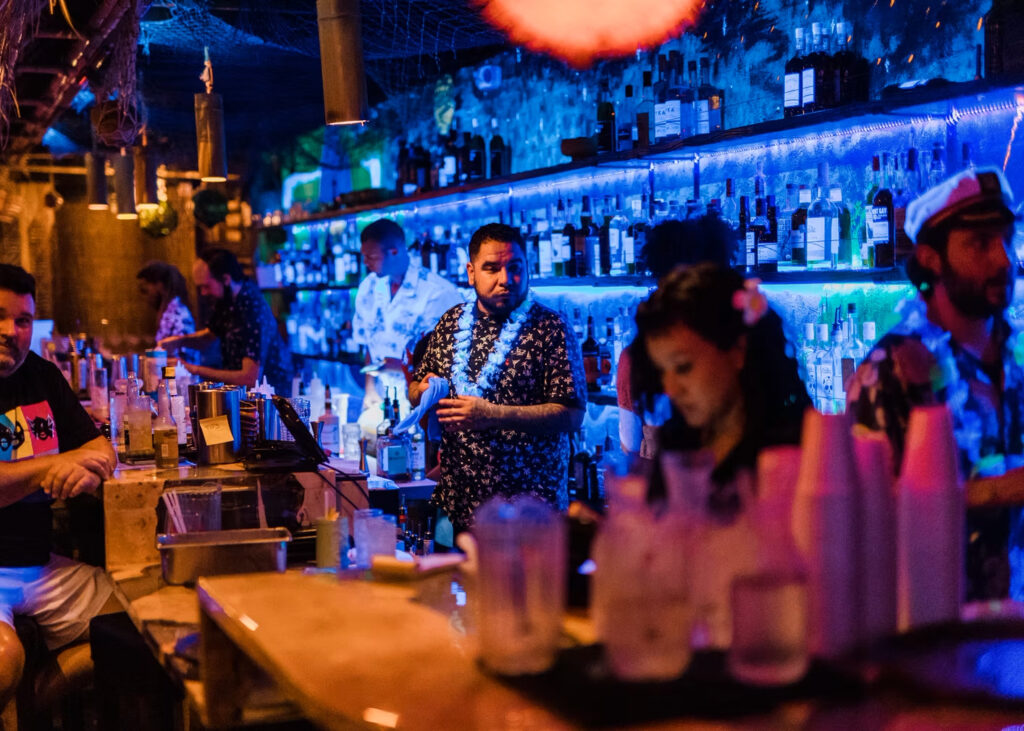 Secret Island Tiki Restaurant and Lounge (photo from https://www.secretisland.shannonscorner.com )