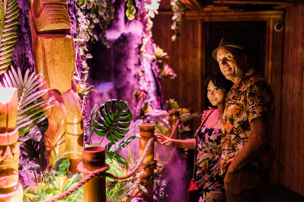 Secret Island Tiki Restaurant and Lounge (photo from https://www.secretisland.shannonscorner.com )