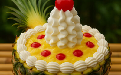 Custard in a Pineapple (Hoopihoihoi! – Exciting!)