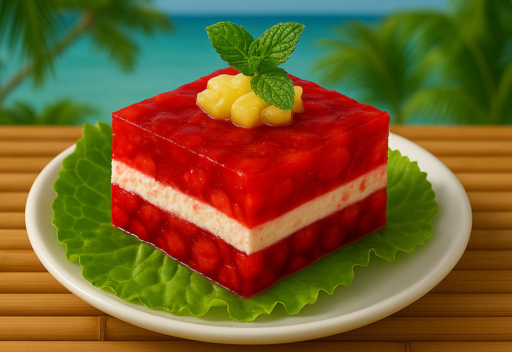 Holiday Fruit Salad - Exotic Tiki Island