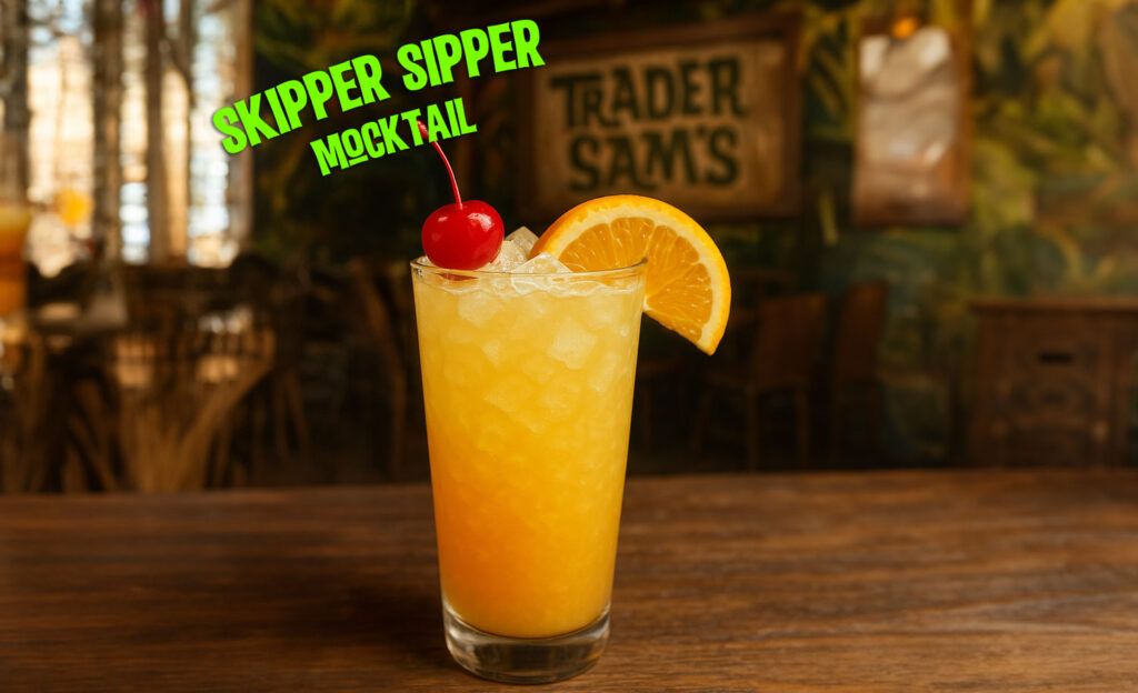 Skipper Sipper Mocktail from Disney's Trader Sam's Tiki Bar