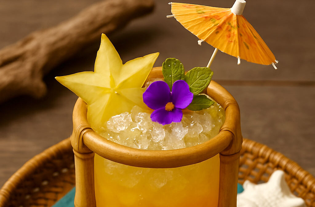 Starfruit Lagoon Cooler – Mocktail