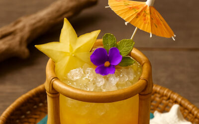 Starfruit Lagoon Cooler – Mocktail