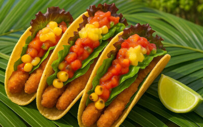 Hawaiian Hula Tacos by Tiki Brian
