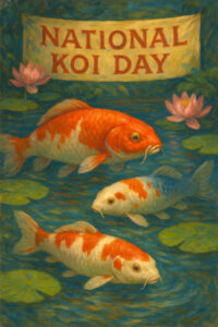 National Koi Day - July 7th