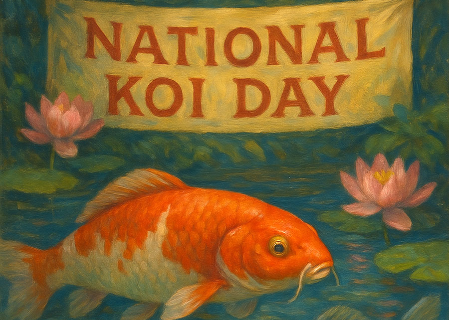 National Koi Day: Honoring a Legacy of Beauty, Culture, and Resilience