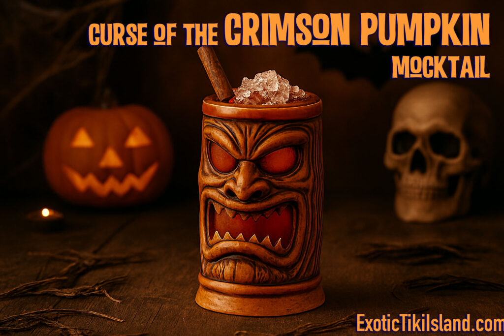 The Curse of the Crimson Pumpkin: Mocktail