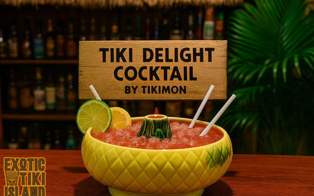 Tiki Delight Cocktail By Tikimon