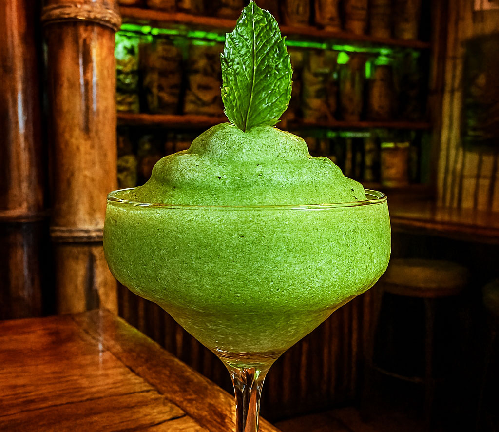 Missionary's Downfall Cocktail - Exotic Tiki Island Missionary's Downfall Cocktail - Exotic Tiki Island