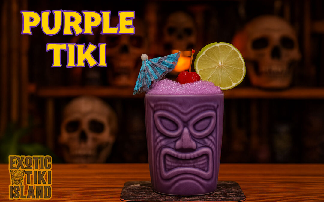 The Purple Tiki Cocktail by Tikimon