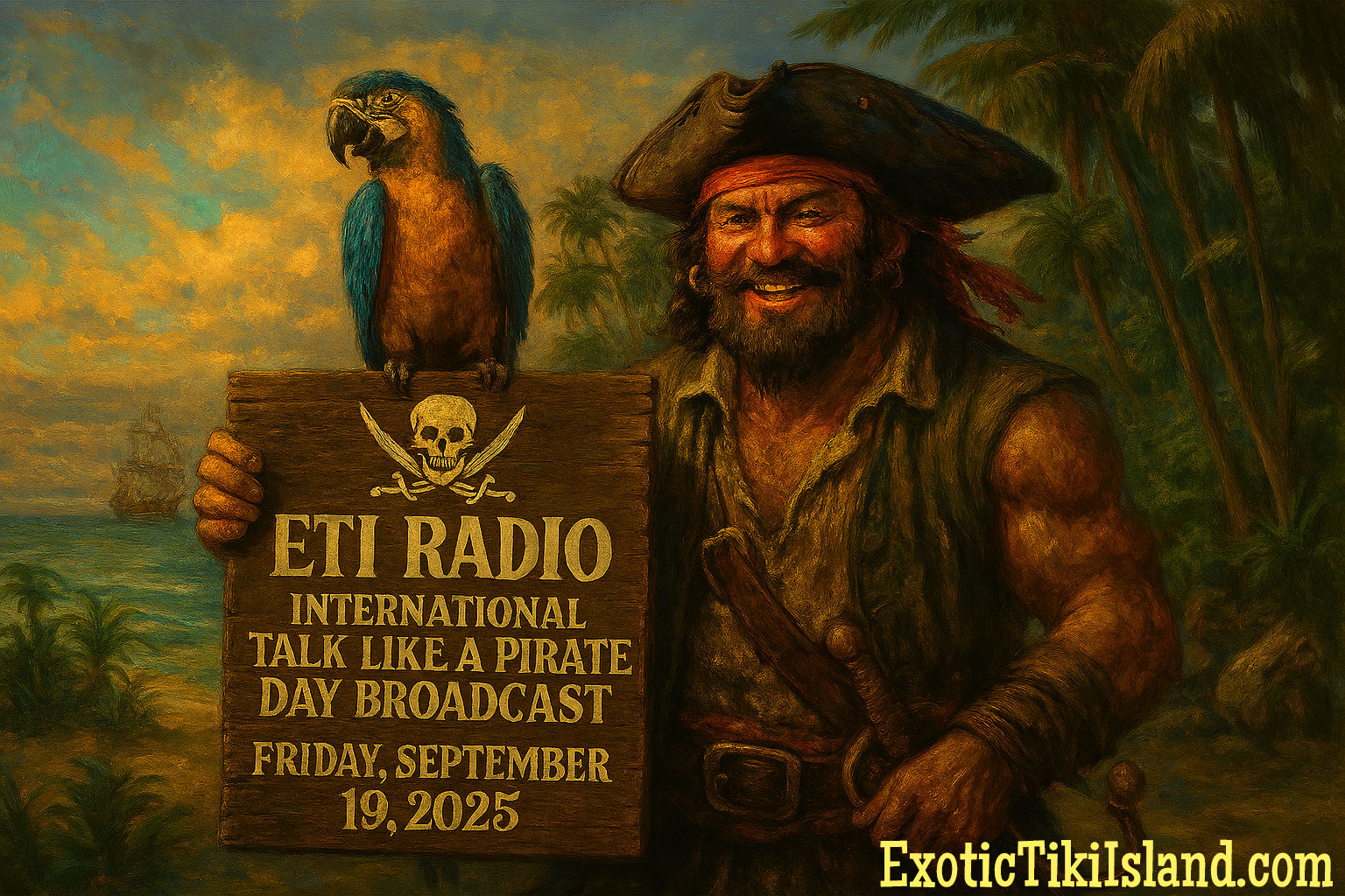 ETI RADIO's International Talk Like A Pirate Day: September 19th, 2025