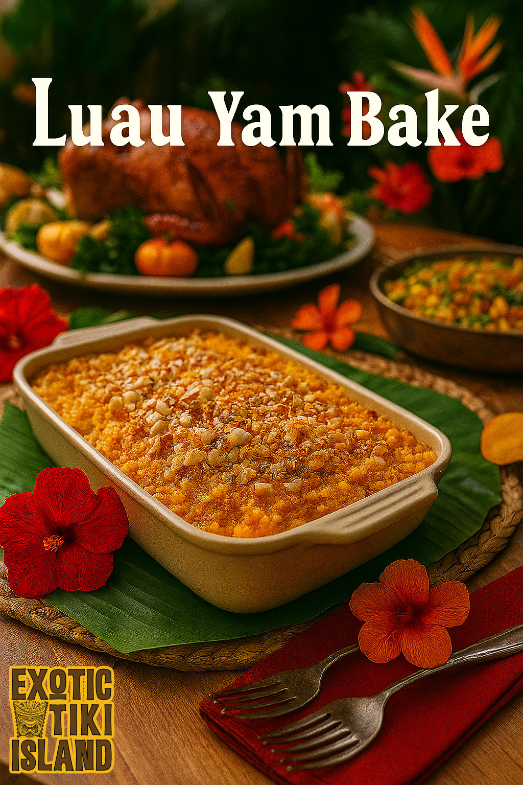 Luau Yam Bake Luau Yam Bake