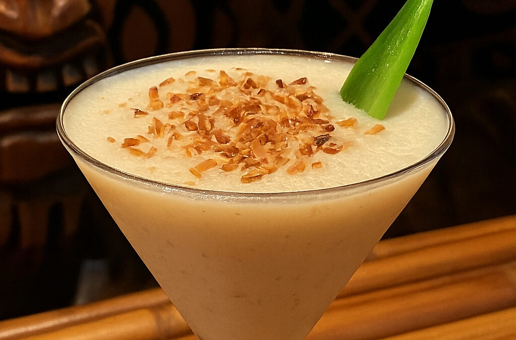 Coconut Haze Cocktail By Tikimon