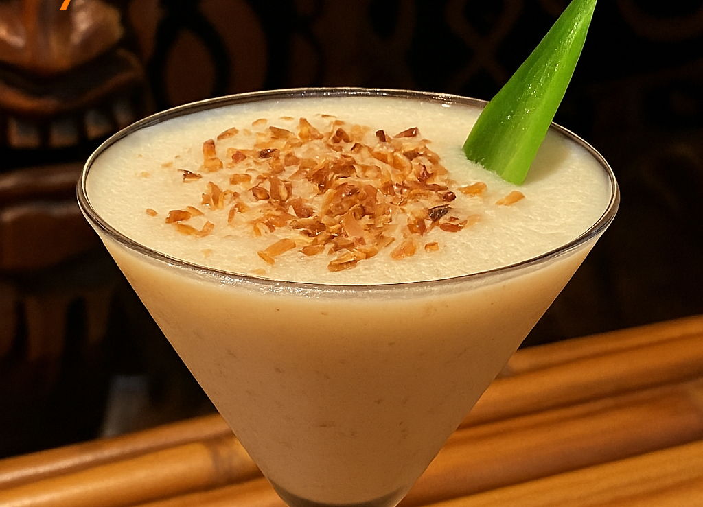 Coconut Haze Cocktail - By Tikimon - ETI RADIO