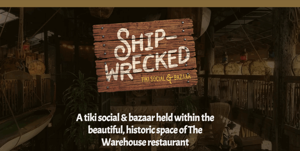 SHIPWRECKED is more than a tiki market – it’s a social occasion meant to bring together LA’s tiki enthusiasts for a fun, relaxing escape right on the water.