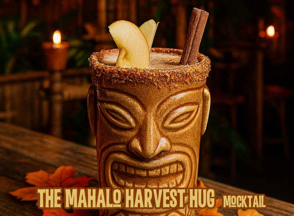 The Mahalo Harvest Hug Mocktail - Exotic Tiki Island