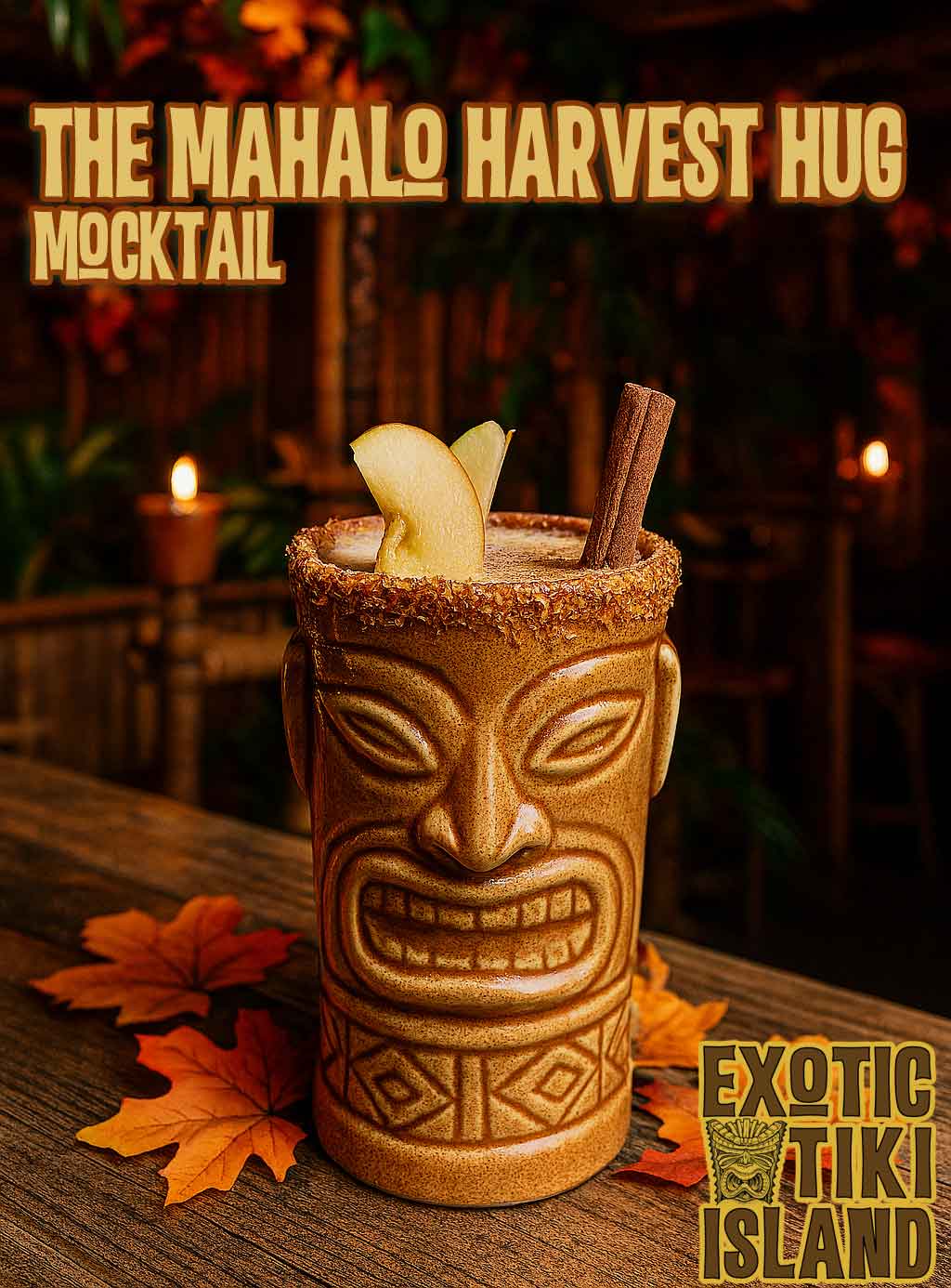 🍁 The Mahalo Harvest Hug Mocktail 🍁 The Mahalo Harvest Hug Mocktail