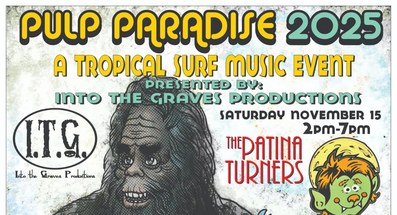 Pulp Paradise 2025 is crashing into Redbones Bar & Grill in Ft. Myers