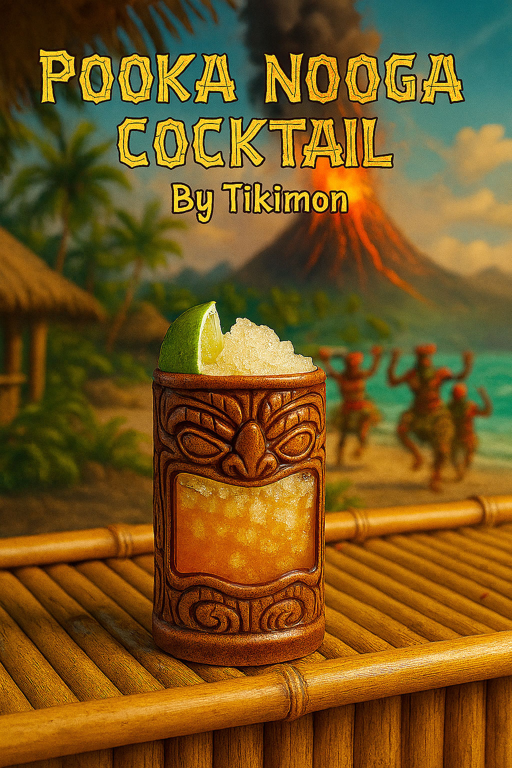 The Pooka-Nooga Cocktail By Tikimon - Exotitc Tiki Island The Pooka-Nooga Cocktail By Tikimon - Exotitc Tiki Island