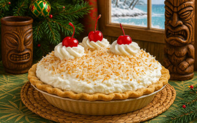 Christmas Coconut Pie Recipe
