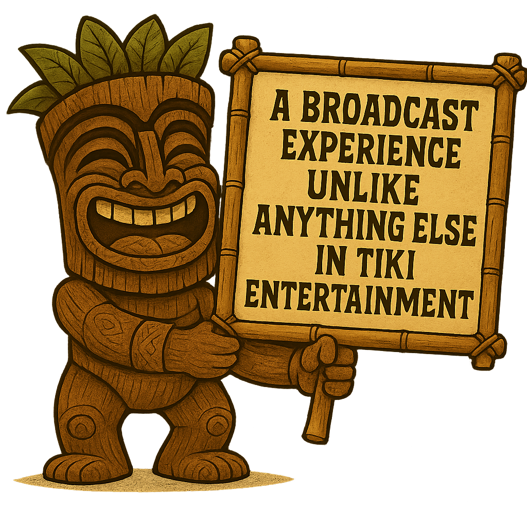 A broadcast experience unlike anything else in the Tiki entertainment - ETI RADIO
