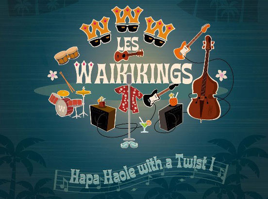 Les Waikikings Return With “Hapa Haole With a Twist” — A Fresh French Take on a Golden‑Age Island Sound