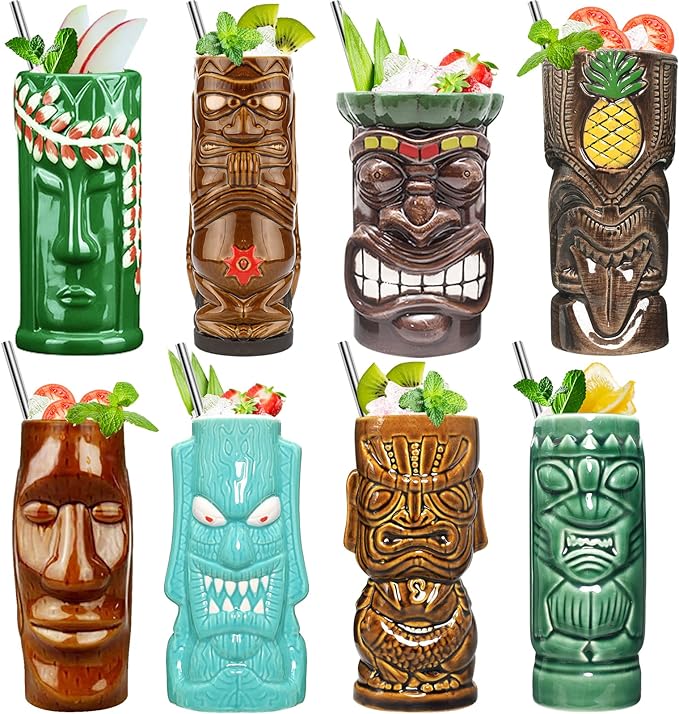 Tiki Mug Set Tiki Mug Set