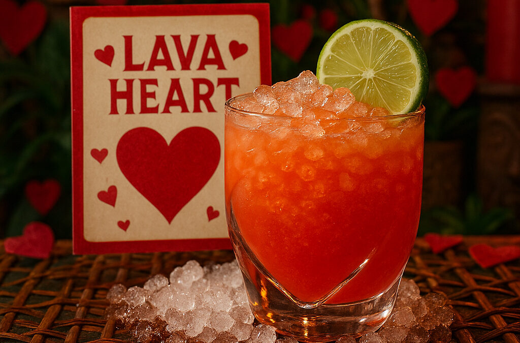 Lava Heart Cocktail – By Tikimon