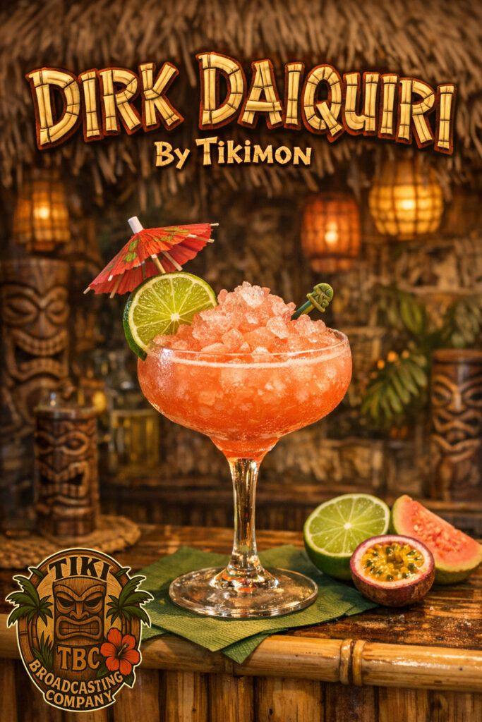 Dirk Daiquiri Cocktail - By Tikimon Dirk Daiquiri Cocktail - By Tikimon