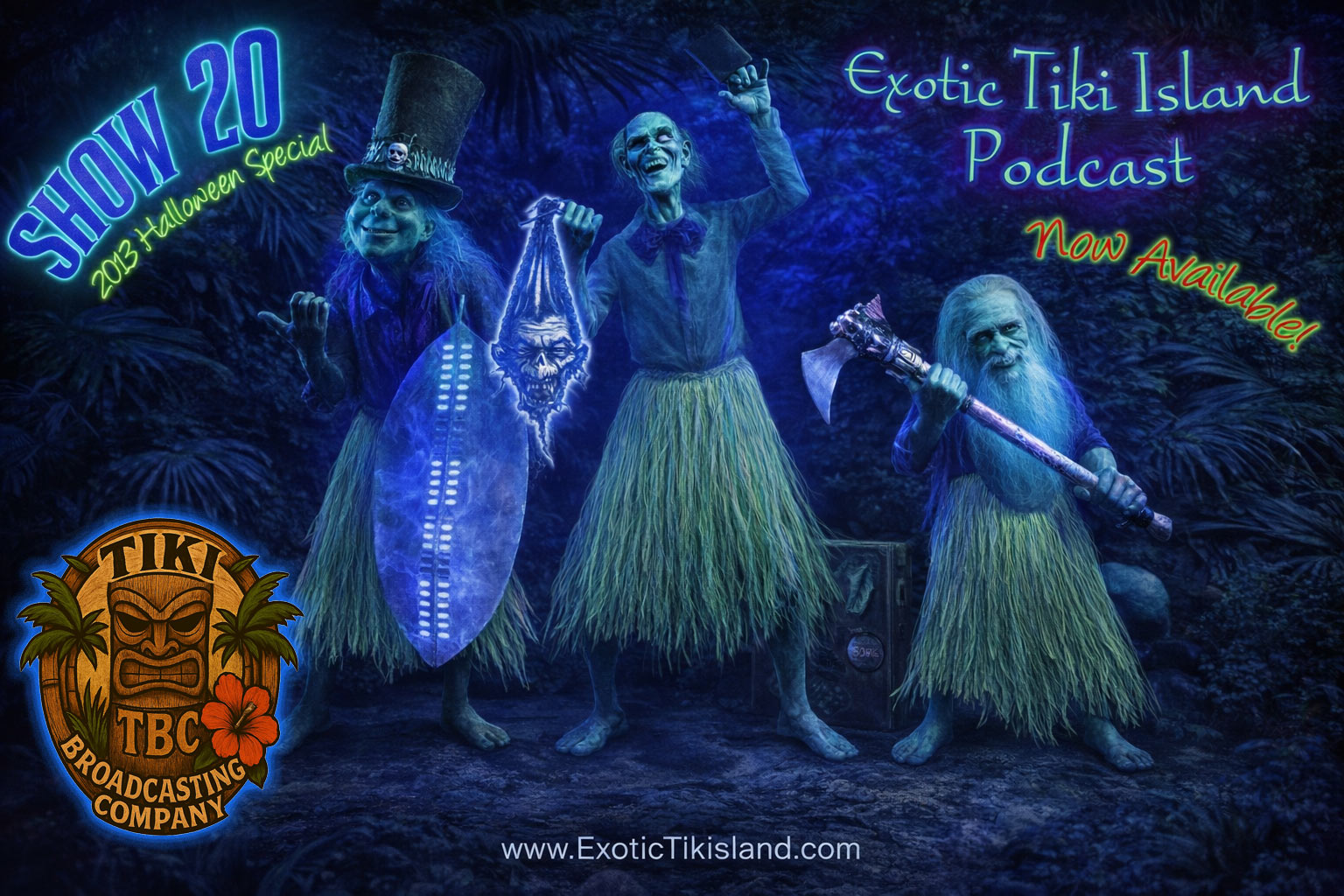 The Exotic Tiki Island Podcast - Show 20 (Halloween Special) - A TBC original