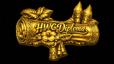 Hawaiian War Chant Song Marathon Diploma