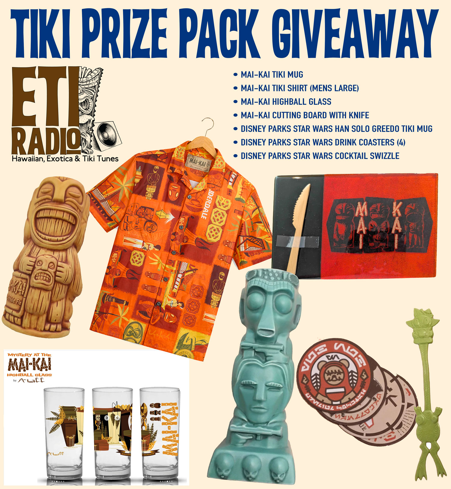 Tiki Prize Pack Tiki Prize Pack